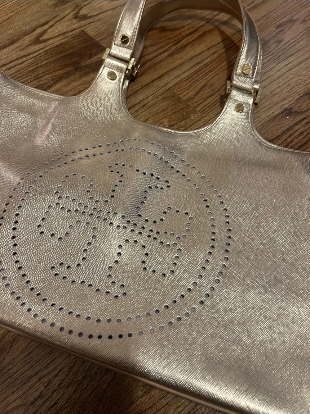 Tory Burch Rose Gold Bag